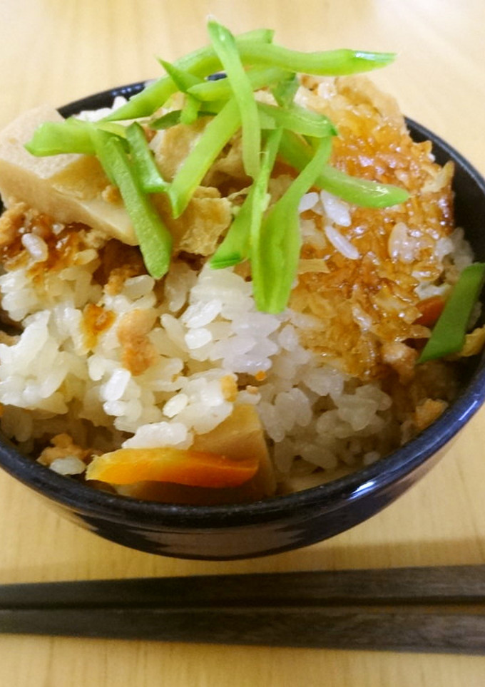 子供が喜ぶ 鶏そぼろと筍の炊き込みご飯-レシピのメイン写真