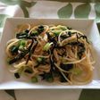 野沢菜入りたらこパスタ