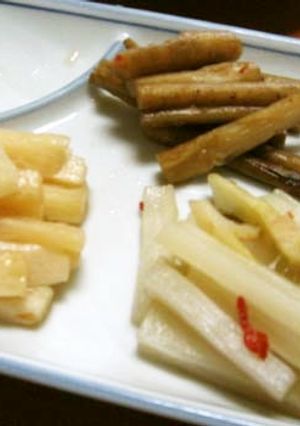 長芋うどゴボウ箸休め三種漬け-レシピのメイン写真