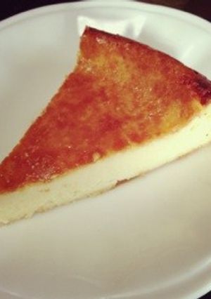 めちゃめちゃ簡単！ベークドチーズケーキ-レシピのメイン写真
