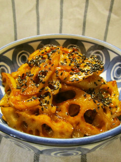 れんこんの甘酢煮-レシピのメイン写真