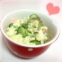รูปของ 簡単定番♪ポテトサラダ❤ヨーグルトIN★