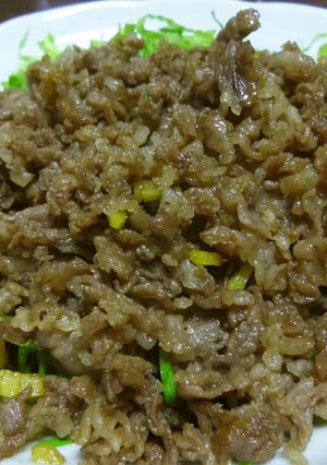牛肉のしぐれ煮☆レタス添え-レシピのメイン写真
