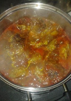 豆あじ　煮込みハンバーグ-レシピのメイン写真