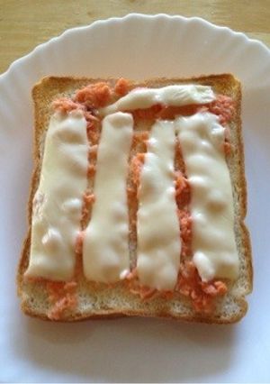 超簡単!鮭チートースト-レシピのメイン写真