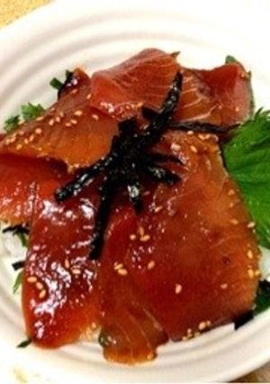 美味しい！マグロ漬け丼★-レシピのメイン写真