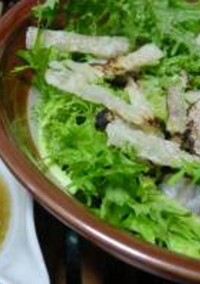 長芋と水菜のサラダ★ゆずごしょう風味-レシピのメイン写真