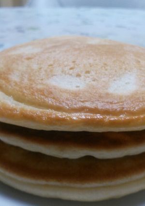 甘さ控えめ♥whiteほっとけーき-レシピのメイン写真