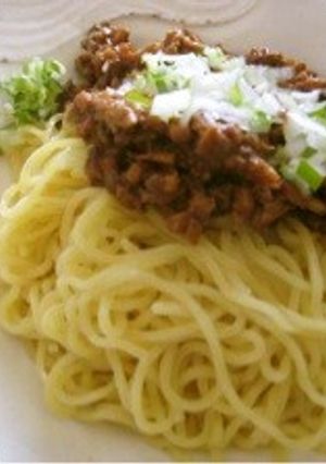 八丁味噌でジャージャー麺-レシピのメイン写真