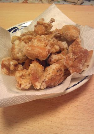 しっかり味の塩にんにくからあげ〜-レシピのメイン写真