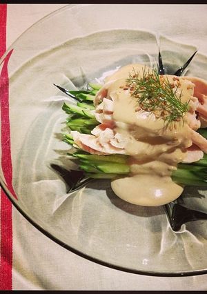 棒々鶏風＊ヨーグルトソースのチキンサラダ-レシピのメイン写真