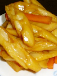 シャキシャキ蓮根のきんぴら-レシピのメイン写真