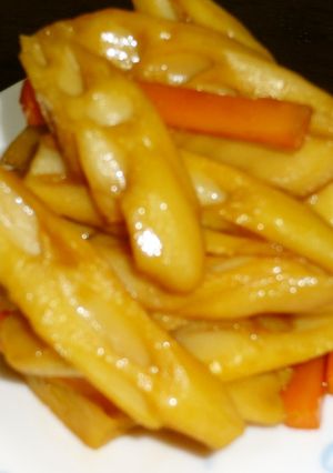シャキシャキ蓮根のきんぴら-レシピのメイン写真