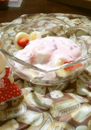 フルーツヨーグルト-レシピのメイン写真