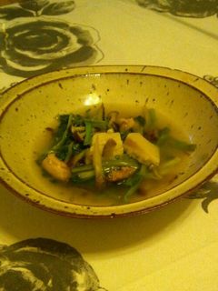 せりとたけのこの煮物-レシピのメイン写真