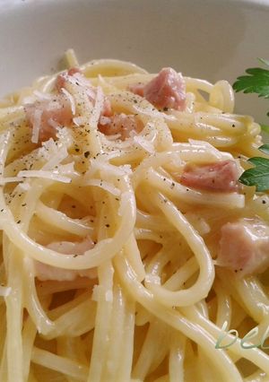 簡単クリーミー☆カルボナーラパスタ-レシピのメイン写真