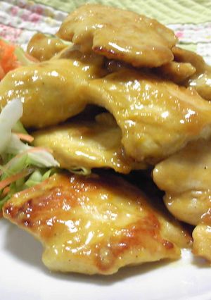 鶏むね肉の味噌マヨ焼き∞カレー風味-レシピのメイン写真