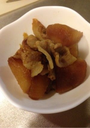 大根と豚バラの甘辛煮-レシピのメイン写真