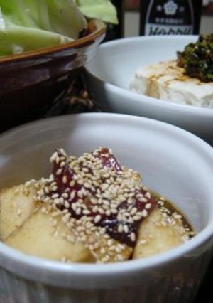 マグロと長芋の胡麻ヅケ-レシピのメイン写真