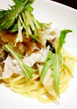 さっぱり大根おろし和風ポン酢パスタ-レシピのメイン写真