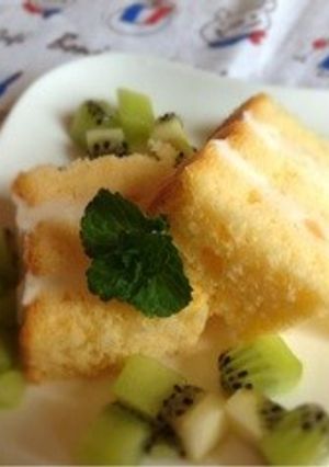 ダノンビオ２層仕立てでアイスケーキ-レシピのメイン写真