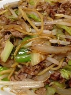 具だくさん塩焼きそば-レシピのメイン写真