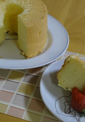 基本第一　ほわほわシフォンケーキ-レシピのメイン写真