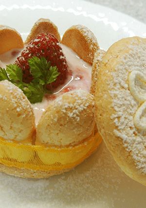 いちごのヨーグルトケーキ-レシピのメイン写真