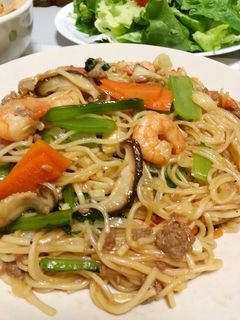★焼きビーフン★ ~そうめんでもOK~-レシピのメイン写真
