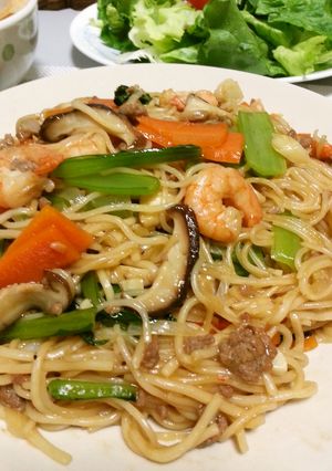★焼きビーフン★ ~そうめんでもOK~-レシピのメイン写真