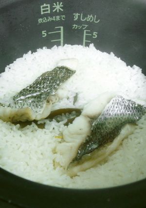 ☆簡単☆炊飯器de鯛めし☆鯛のごはん☆-レシピのメイン写真