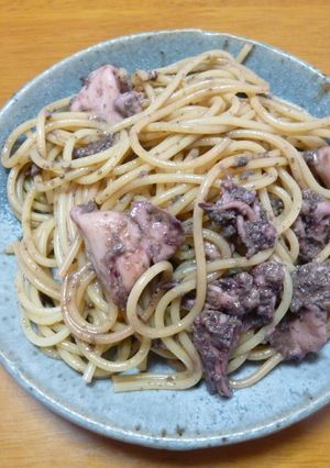 しんこいかの沖漬けパスタ-レシピのメイン写真