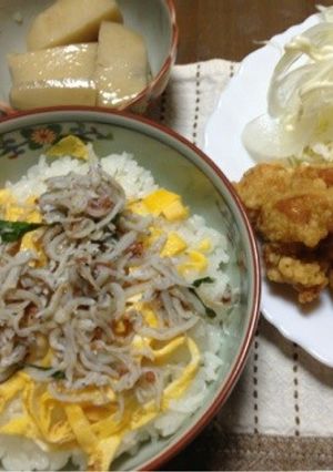 梅シラス丼-レシピのメイン写真