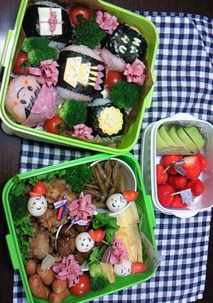 キャラ弁*遠足弁当&誕生日-レシピのメイン写真
