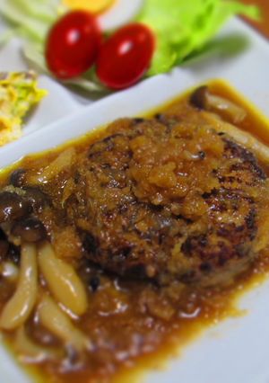 じゅわっとおろしハンバーグ♪-レシピのメイン写真