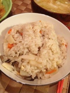 簡単☆筍と舞茸の炊き込みご飯-レシピのメイン写真