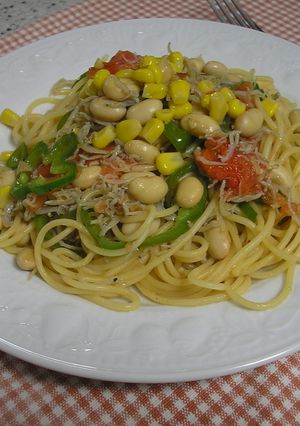 じゃこと大豆のパスタ-レシピのメイン写真