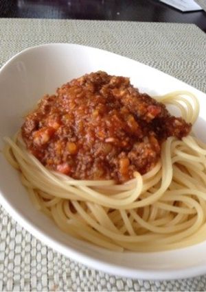 じっくり煮込んだミートソース-レシピのメイン写真