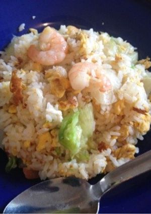 海老レタス卵チャーハン-レシピのメイン写真