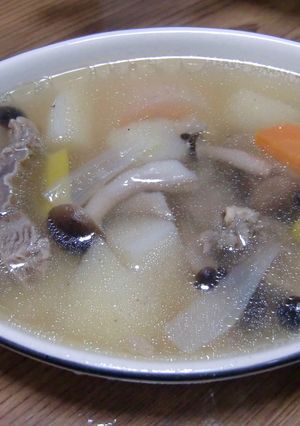 簡単トロトロ牛すじスープ-レシピのメイン写真