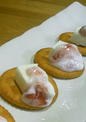簡単おつまみ♪クリームチーズ&ヨーグルト-レシピのメイン写真