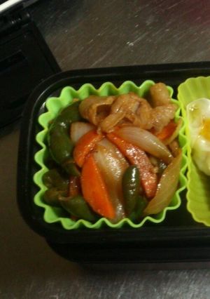 豚肉と玉葱で簡単お弁当おかず★冷凍可-レシピのメイン写真