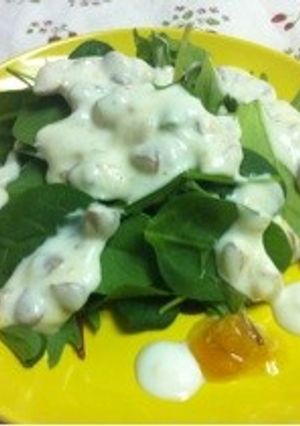 ナッツの食感♪ヨーグルトドレッシング-レシピのメイン写真