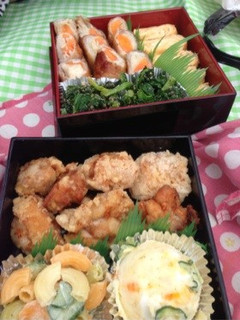 お花見弁当2013覚え書き!-レシピのメイン写真