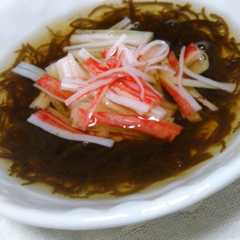 รูปของ ☆あと一品 もずくカニカマ☆