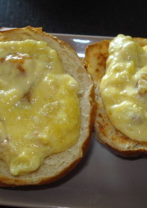キャラメル風味♪バナナヨーグルトクリーム-レシピのメイン写真