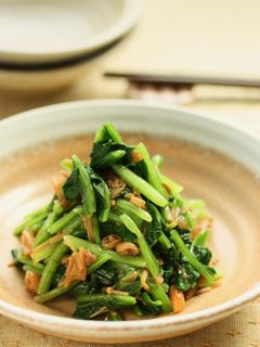 ほうれん草のなめたけ和え-レシピのメイン写真