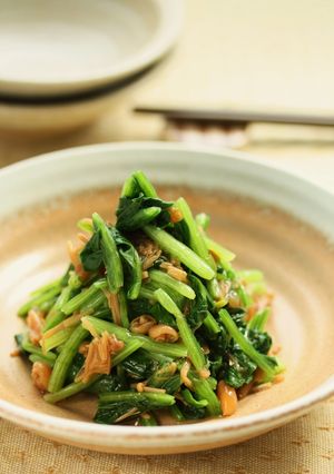 ほうれん草のなめたけ和え-レシピのメイン写真