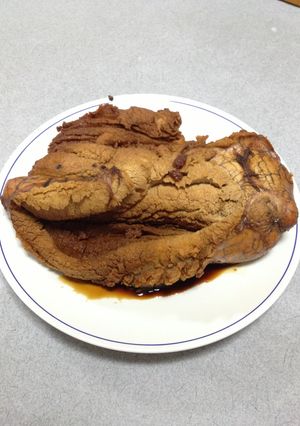 巨大魚卵のバックリ煮つけ-レシピのメイン写真