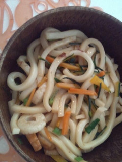 創味のつゆで簡単焼きうどん-レシピのメイン写真